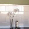 Sekel vit blank 15x15 cm*Lhådös Outlet