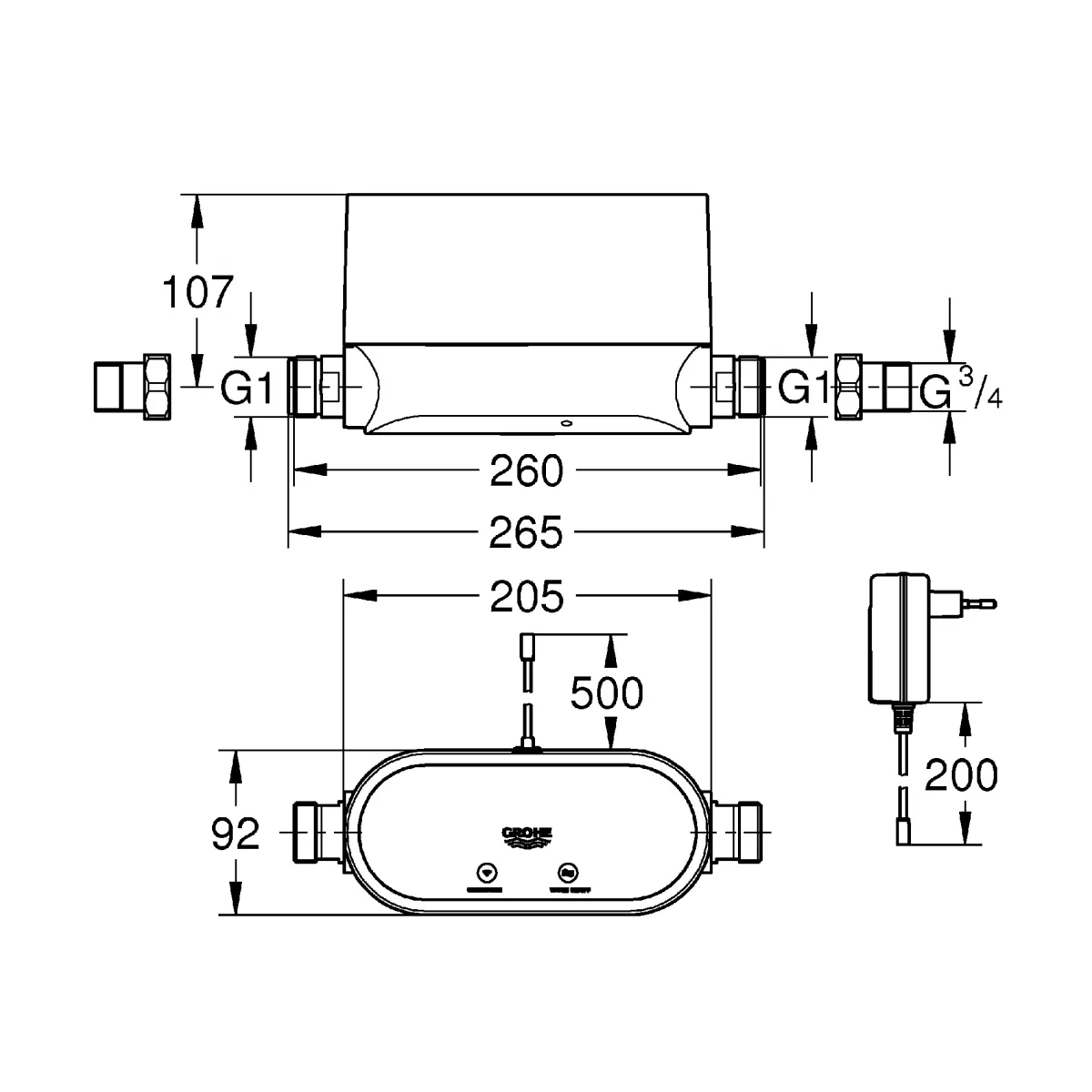 Sense Guard 22500*Grohe Best