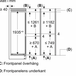 Serie 4 KBN96VSE0 XL med Två Kylsystem För Optimal Nedkylning*Bosch Sale