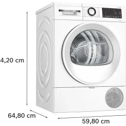 Serie 6 WQG2320LSN Energieffektiv Vit*Bosch Online