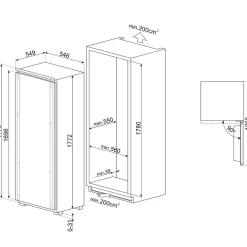 S9F174NE No Frost*Smeg Sale