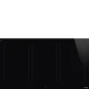 SIM3964D Universal Svart Glas 6 Zoner*Smeg Best