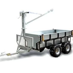 Skogs- och timmervagn ATV 179-1-1*Metalcraft New