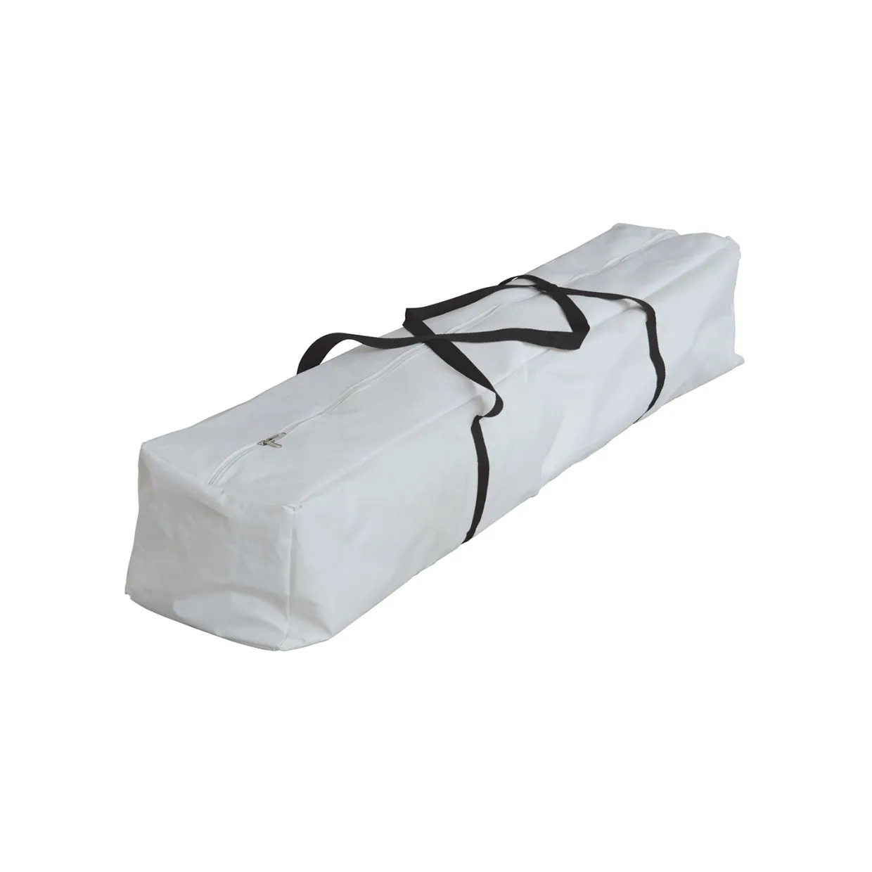 Skugga Ihopfällbart 3x3 m Vit - Metall/Polyester