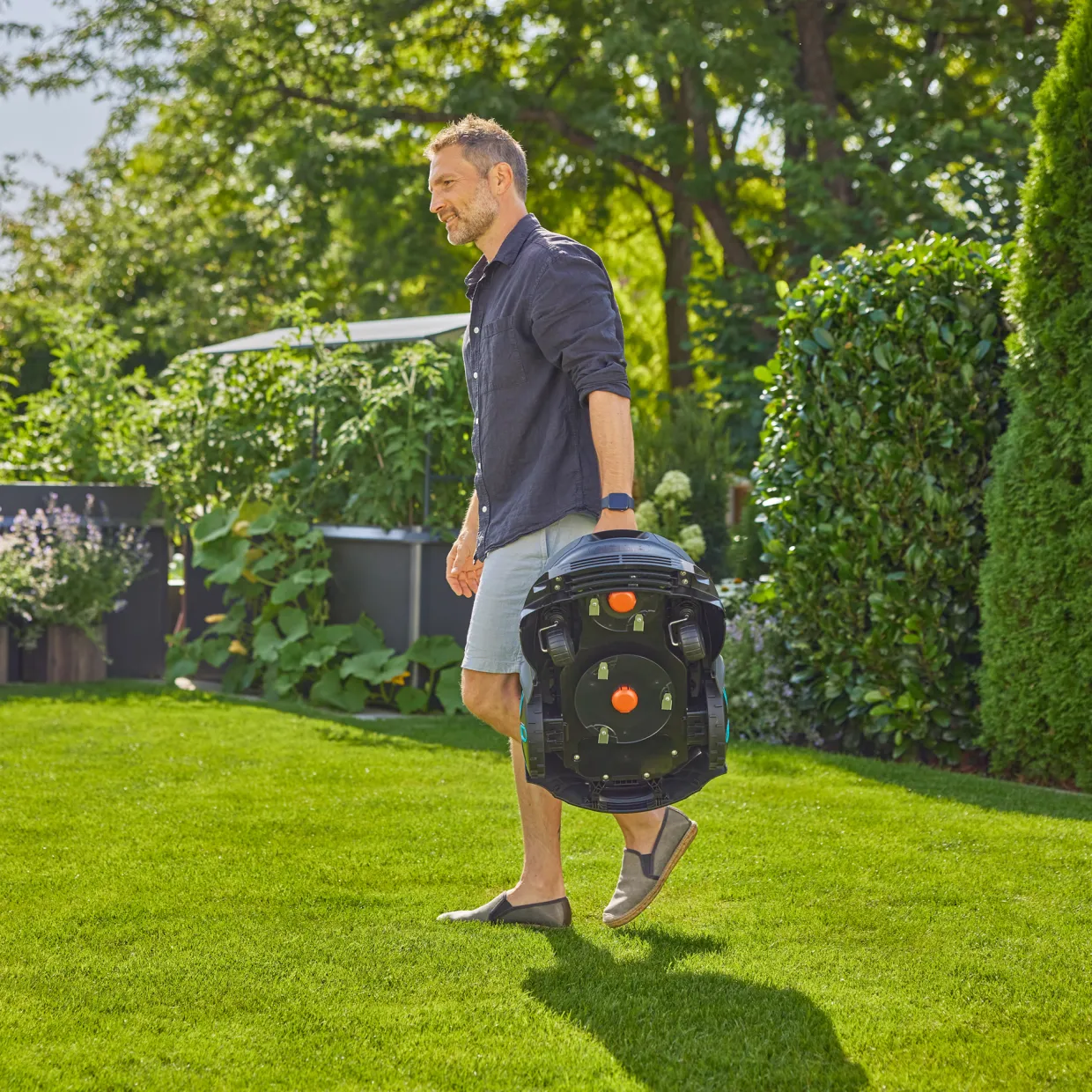 Smart Sileno Max 800 Paket Med Robothus & Antikollisionsradar
