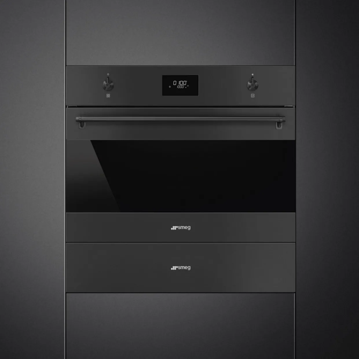 SO4301M0N Svart Med Grill, Display och Micro