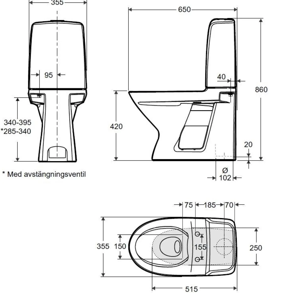 Spira 6260 Rimfree*Ifö New