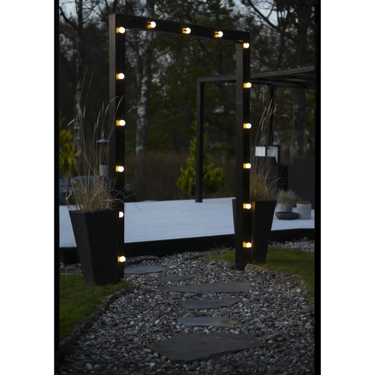 20st LED-opallampor Varmvit Utomhus