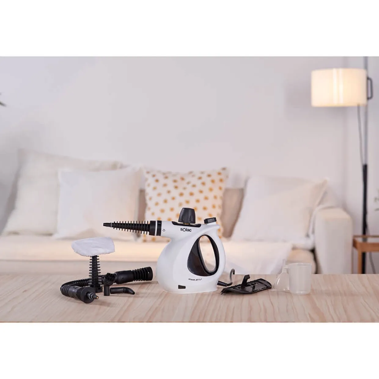 Steam Jet 2.1 Professionell Rengöring 9 Tillbehör 3 Bar 1050W