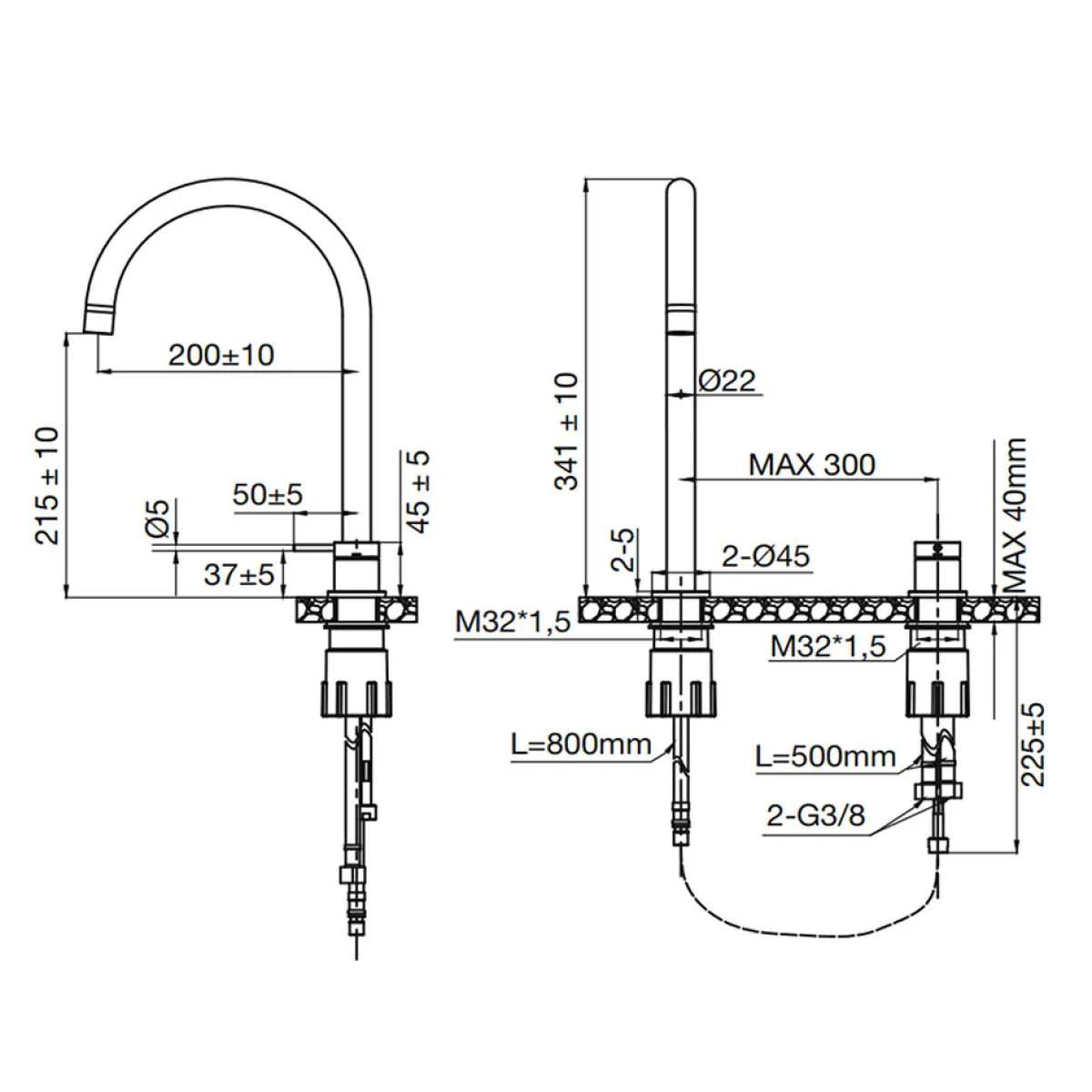 Steel Harmonized K2*Scandtap Discount