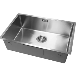 STRAND ST62-ECS Rostfri Enkel med Vattenlås*Strand Stainless Outlet