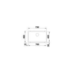 Subline 700 Silgranit Infino*Blanco Clearance