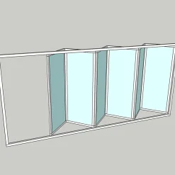 Sunroom s75 3-Glas 6-Delad*Allvy Online