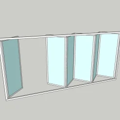 Sunroom s75 3-Glas 6-Delad*Allvy Online
