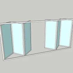 Sunroom s75 3-Glas 6-Delad*Allvy Online