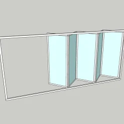 Sunroom s75 3-Glas 5-Delad*Allvy New