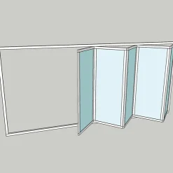 Sunroom s75 3-Glas 5-Delad*Allvy New