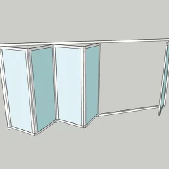 Sunroom s75 3-Glas 5-Delad*Allvy New