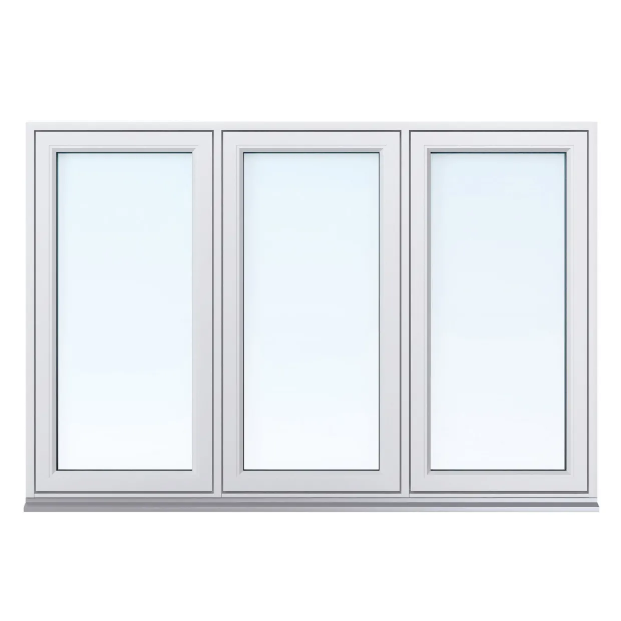 Svanenmärkt 3-Luft Aluminiumbeklätt Trä 3-Glas