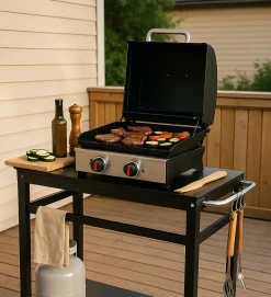 Svart Arbetsyta Till Grillen*Easy Cooking Outlet