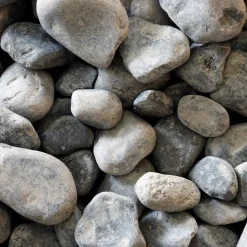 Svart Pebbles 25-40 mm, 1000 kg Säck*Magrab Krossprodukter New