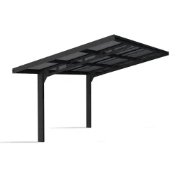Sydney Wave 3X6 m Svart i Metall*Canopia by Palram Discount