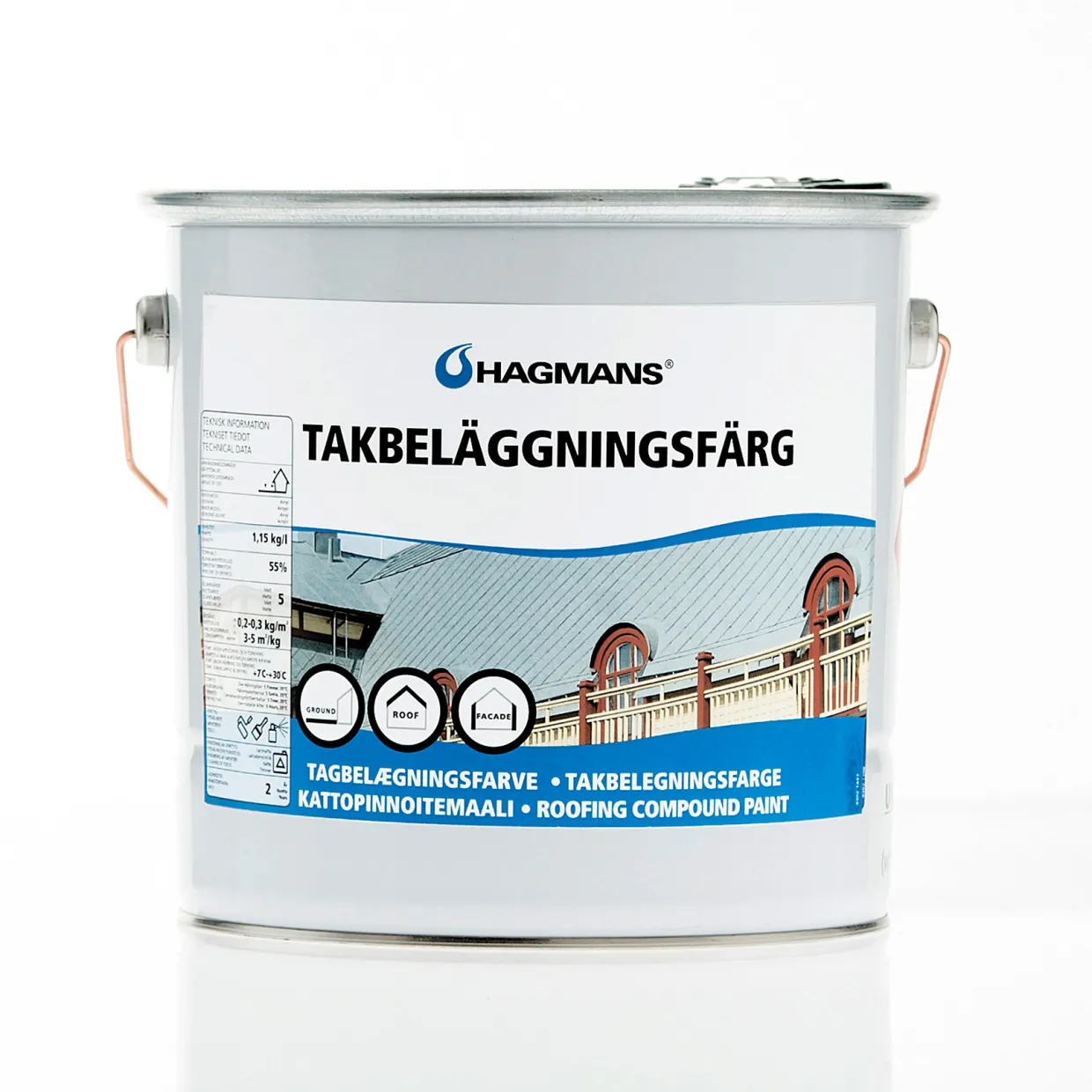 Takbeläggningsfärg Hagmans Bygghemma.se