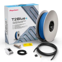 T2Blå+12 med Senz-WiFi Termostat*Raychem Online