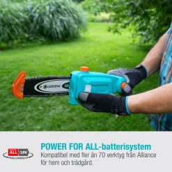 TCS 20/18V P4A Komplett (2,5Ah batteri + standardladdare)*Gardena Outlet