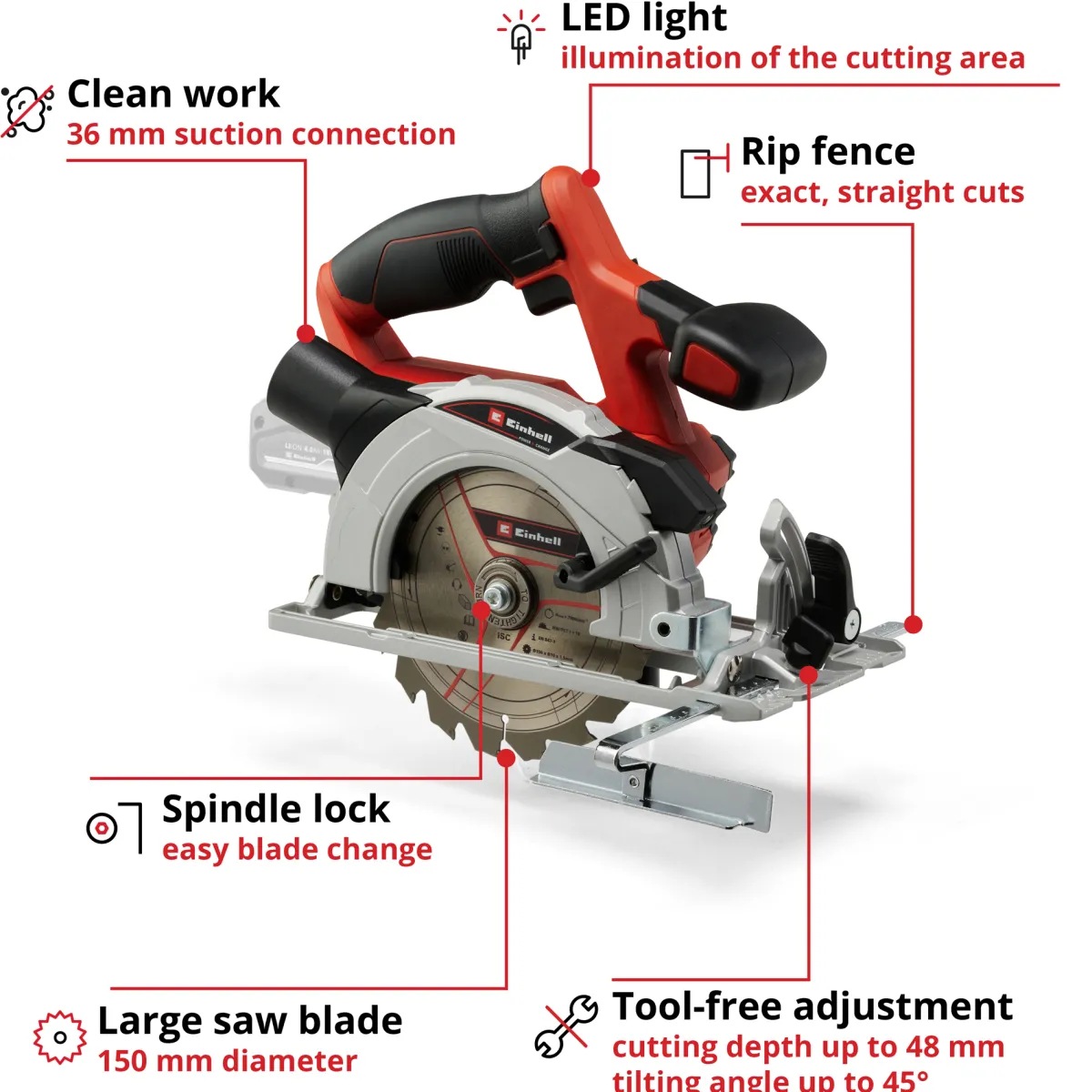 TE-CS 18/150 Li-Solo*Einhell Discount