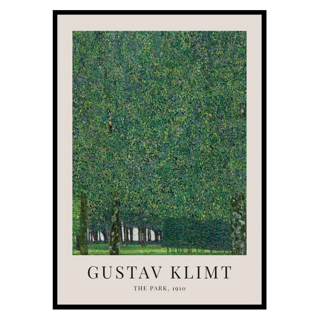 The Park By Gustav Klimt