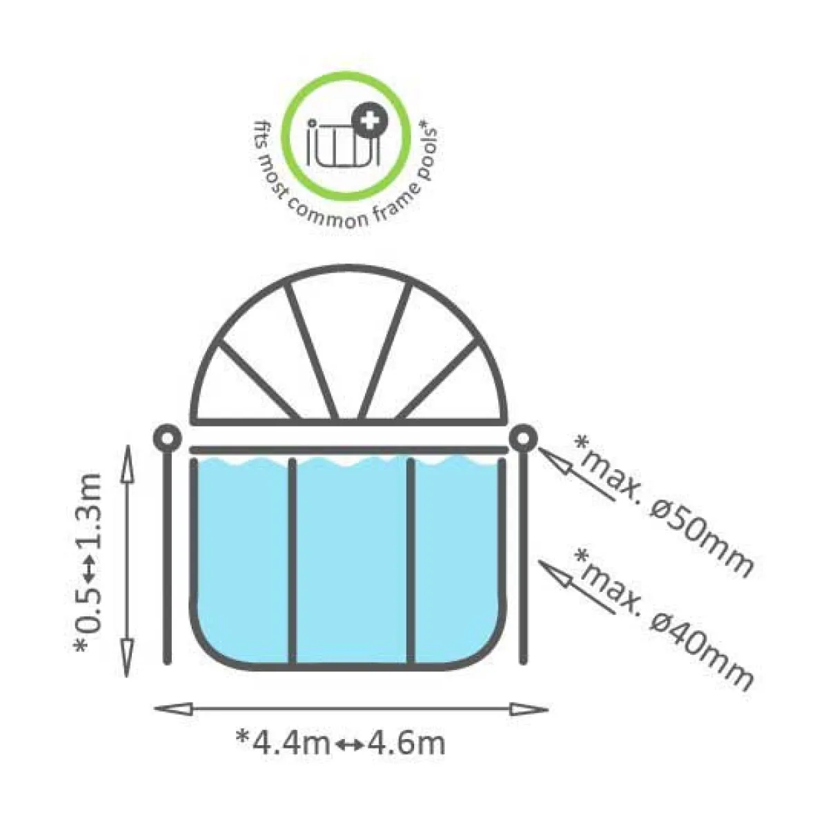 Till Pool Ø450 cm*Exit Toys Discount