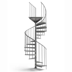till Spiraltrappa Pure Steel F20 Ø1400 mm*Drömtrappor by D'Opera Online