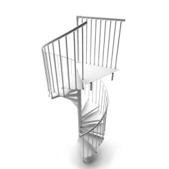 till Spiraltrappa Pure Steel F20 Ø1500 mm*Drömtrappor by D'Opera Hot