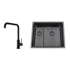 Titan 53 KHX Nickel med Köksblandare Steel Mood Shadow*Nordic Tech New