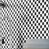 Titan Mix Svart/Vit Blank 3x3 cm*Arredo Outlet