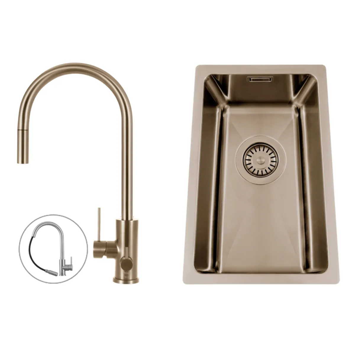 Titan 230 X med Köksblandare Scandtap Steel Accent D*Nordic Tech Discount