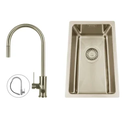 Titan 230 X med Köksblandare Scandtap Steel Accent D*Nordic Tech Discount