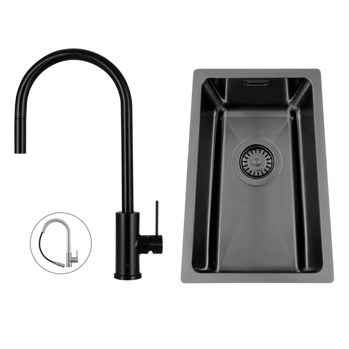 Titan 230 X med Köksblandare Scandtap Steel Accent D*Nordic Tech Discount