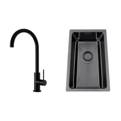 Titan 230 X med Köksblandare Steel Equip Shadow*Nordic Tech Clearance