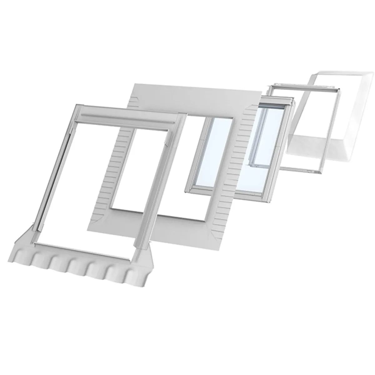 Topphängt med Pivåfunktion Paket Solo 2*Velux Clearance