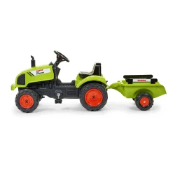 Traktor med vagn Claas 808-052*Falk New