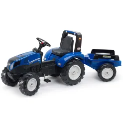 Traktor med vagn New Holland 808-141*Falk New