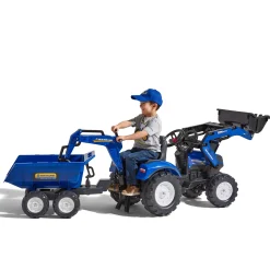 Traktorgrävare inkl. vagn med tipp New Holland*Falk Outlet