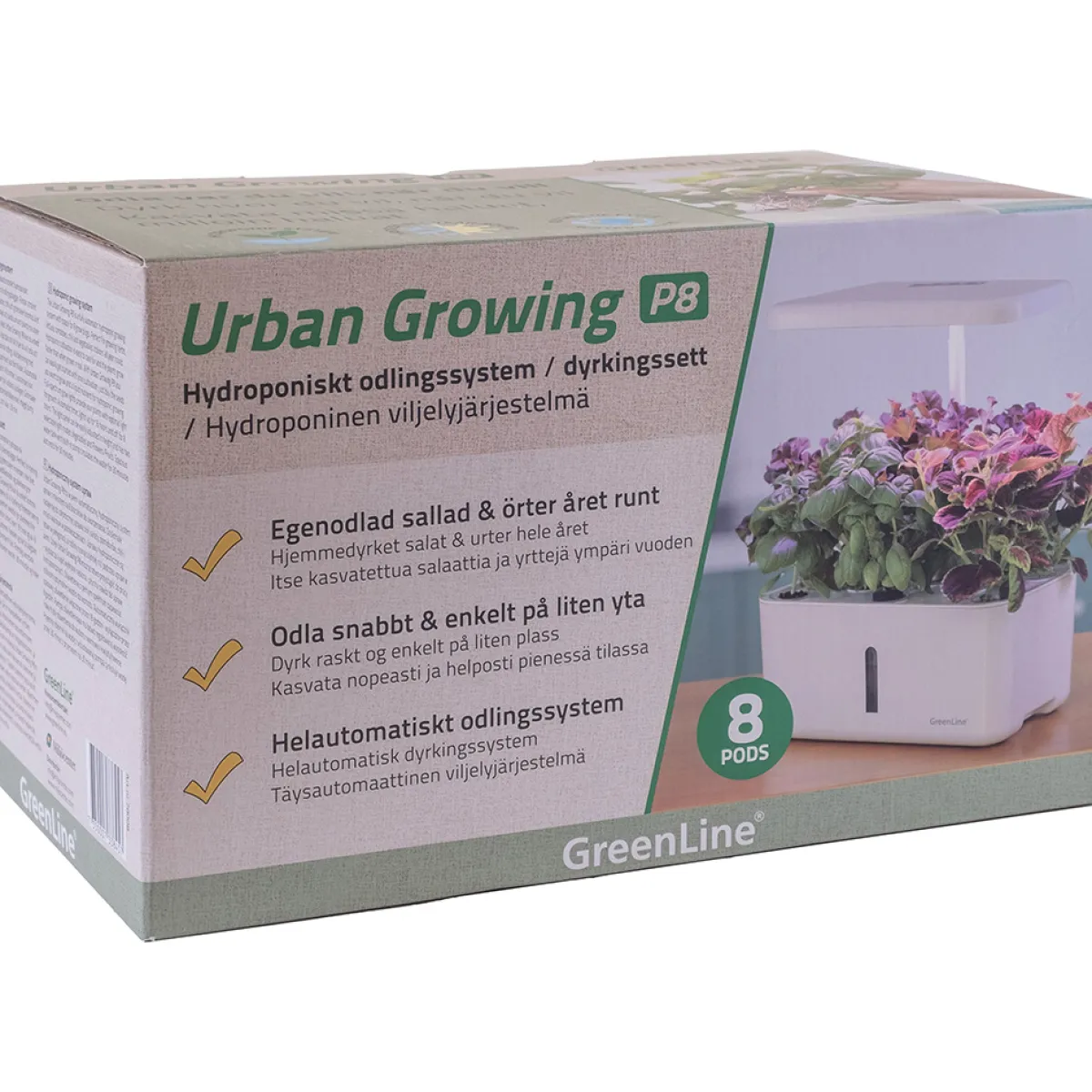 Urban Growing P8*GreenLine Outlet