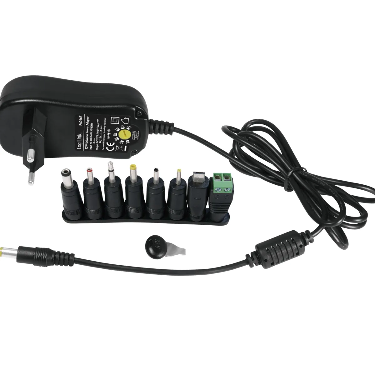 230V - 3-12V 1A 12W*LogiLink Discount
