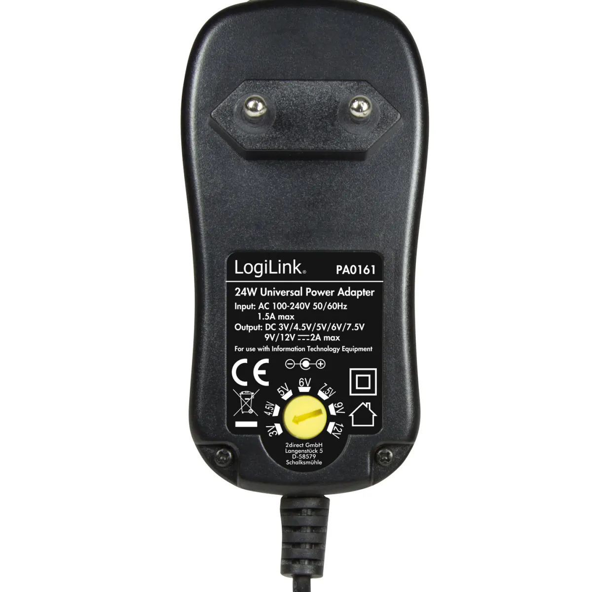 230V - 3-12V 2A 24W*LogiLink