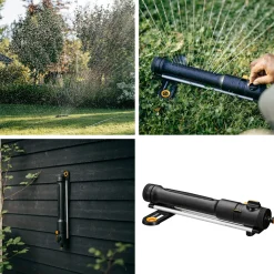 Vattenspridare Comfort Oscillerande Svart*Fiskars Hot