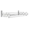 Vägghängd & Hopfällbar 80 cm Stål Silver*JUWEL Online