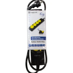 4-vägs Utomhusbruk IP44*LogiLink Online